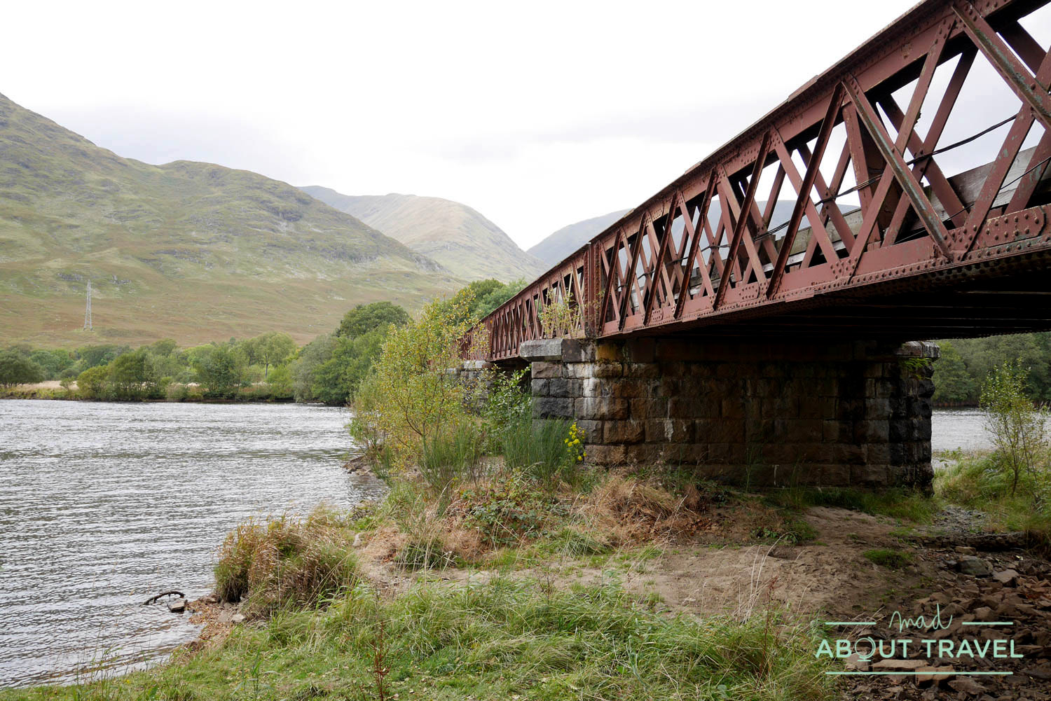 ruta al castillo de Kilchurn, Escocia