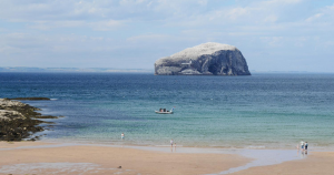 playa de Seacliff Beach en Escocia