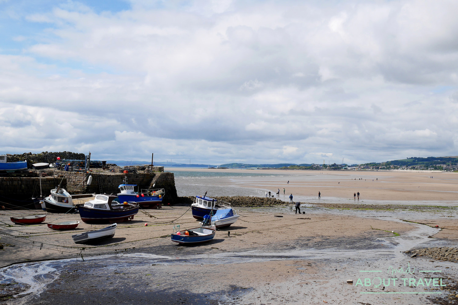 Playa de Pettycur en KInghorn, Fife