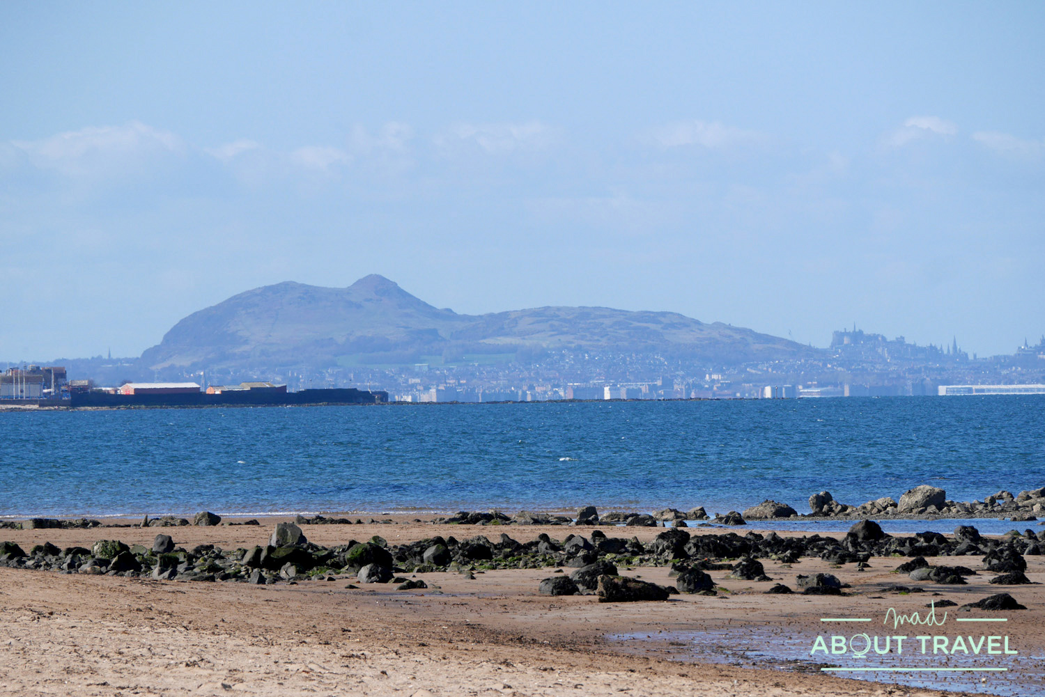 playa de Longniddry en East Lothian
