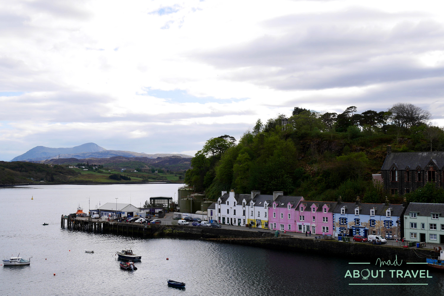 Puerto de Portree, isla de Skye