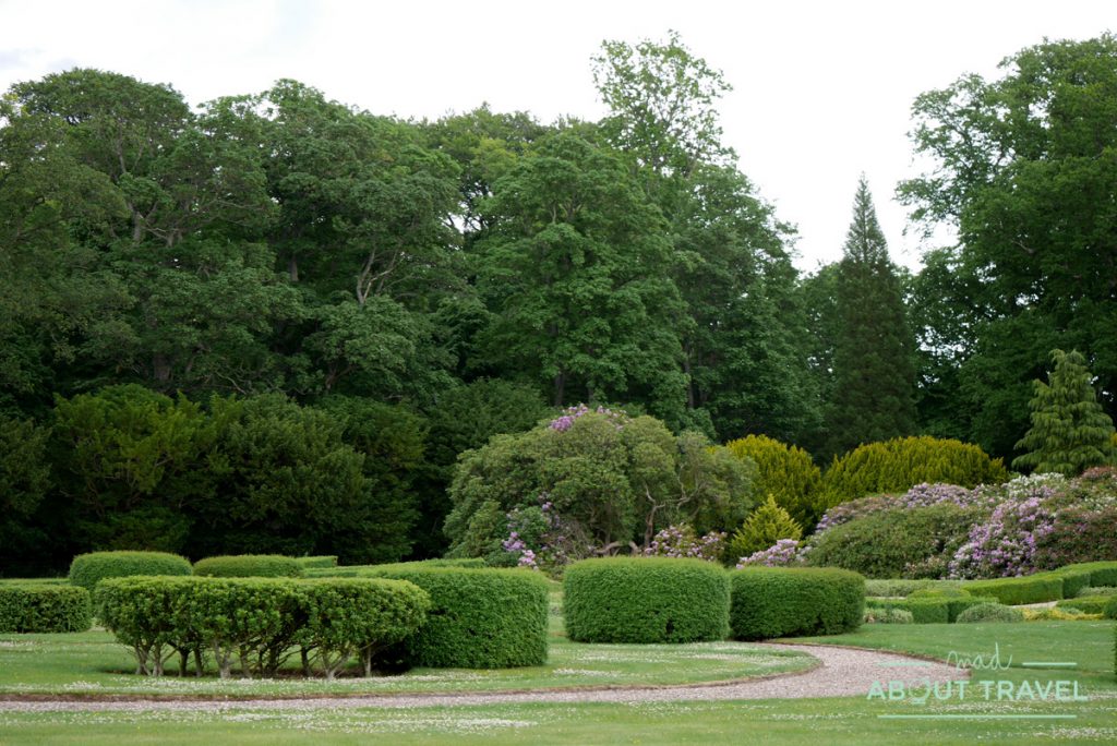 Millennium Garden en el castillo de Floors