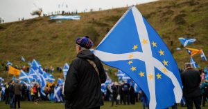 manifestación contra el Brexit en Edimburgo