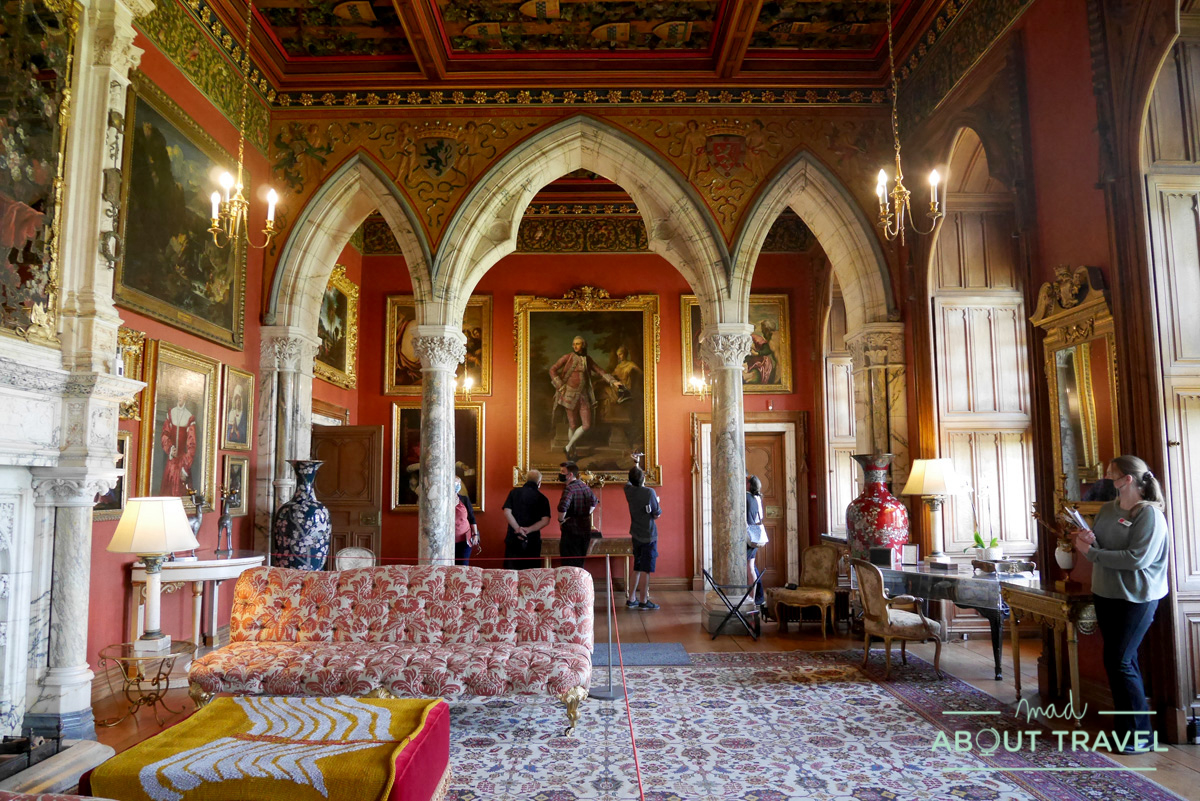 sala de estar de Mount Stuart