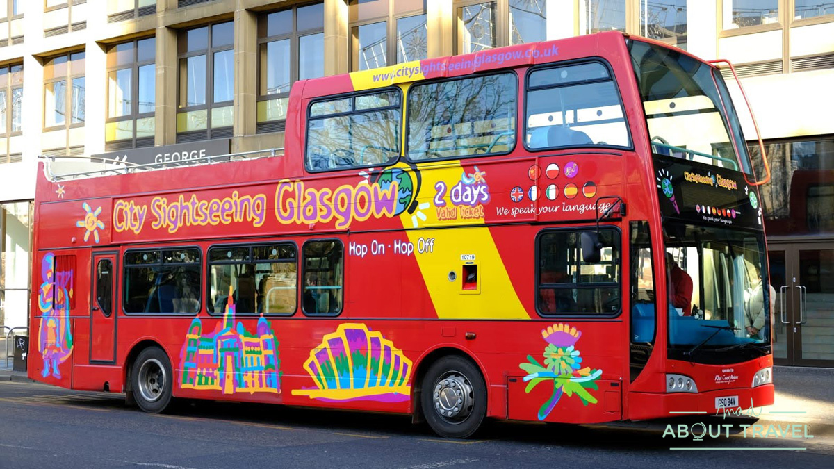 bus turístico de Glasgow City Sightseeing