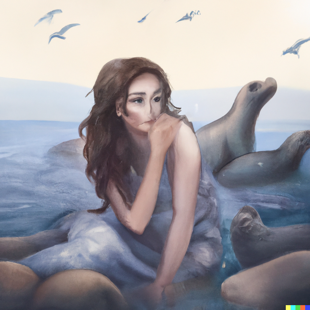 Imagen de un Selkie realizada con Inteligencia Artificial