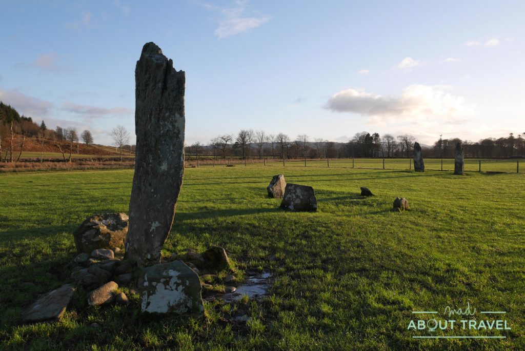 Círculo de piedras de Temple Wood en Kilmartin Glen, Argyll