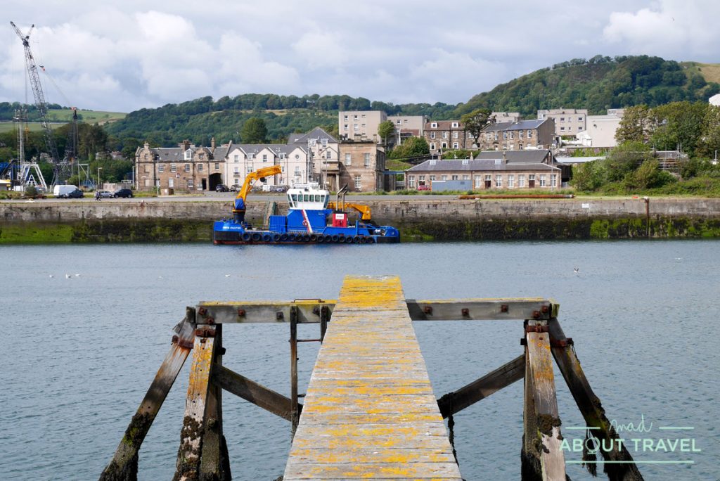 fife coastal path: burntisland