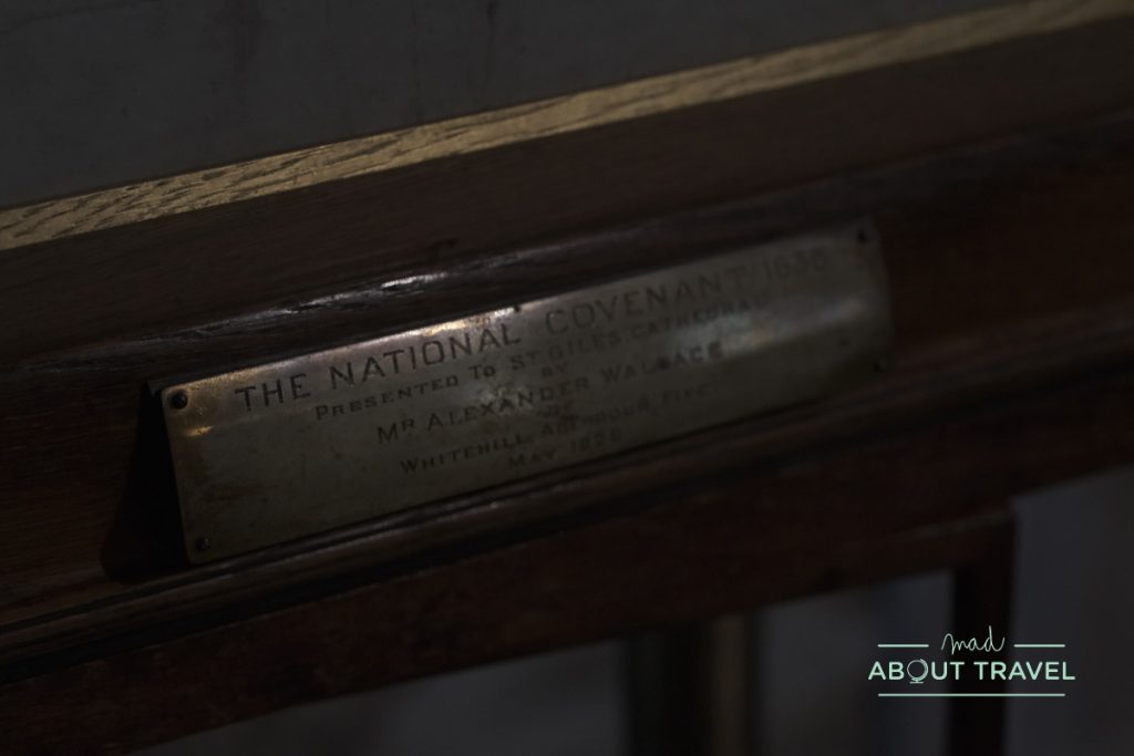 Copia de la declaracion de los covenanters en la catedral de st giles en edimburgo