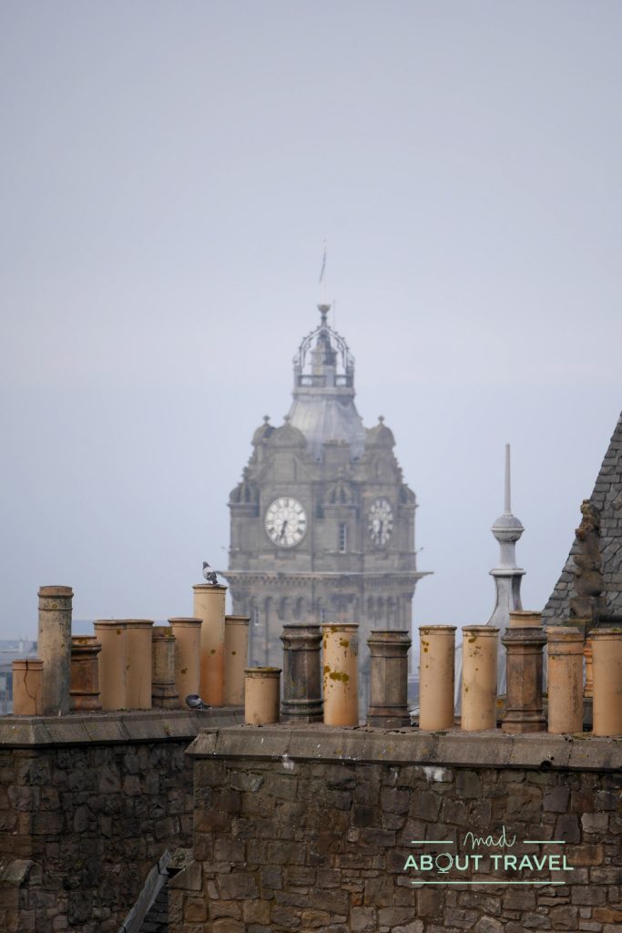 vistas de la old town de Edimburgo desde la camera obscura